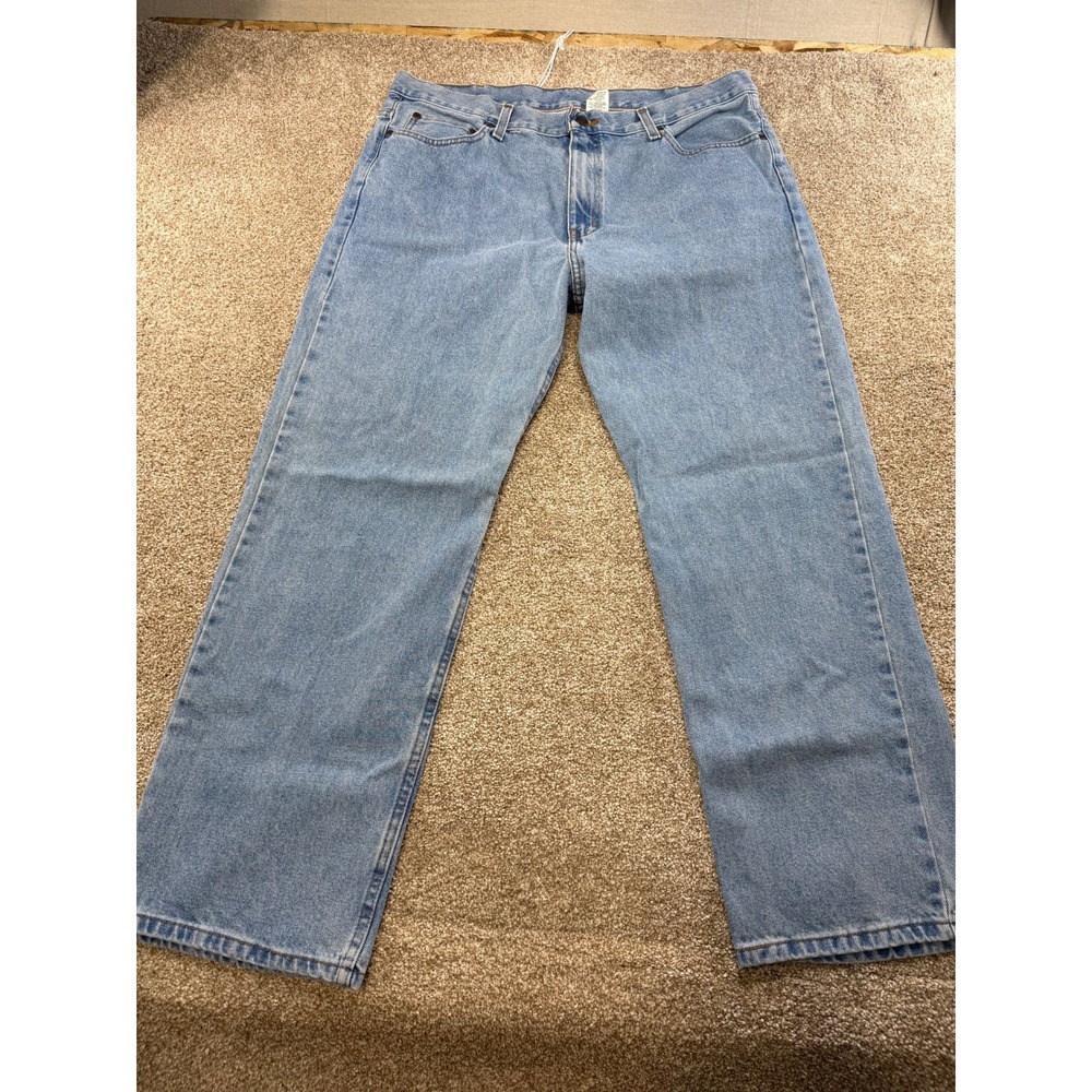 Faded Glory Mens Original Fit Light Wash Blue Denim Jeans 38x30 38 30 Y2K